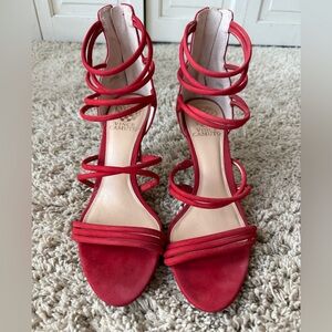 Vince Camuto Red Heels